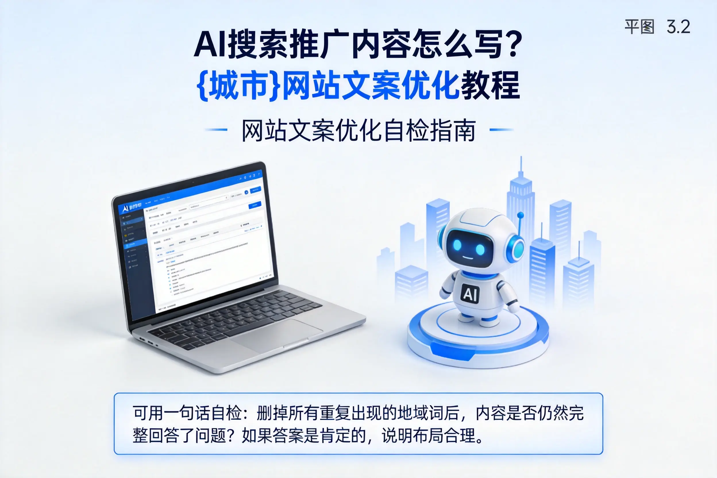 AI搜索推广内容怎么写?运城网站文案优化教程