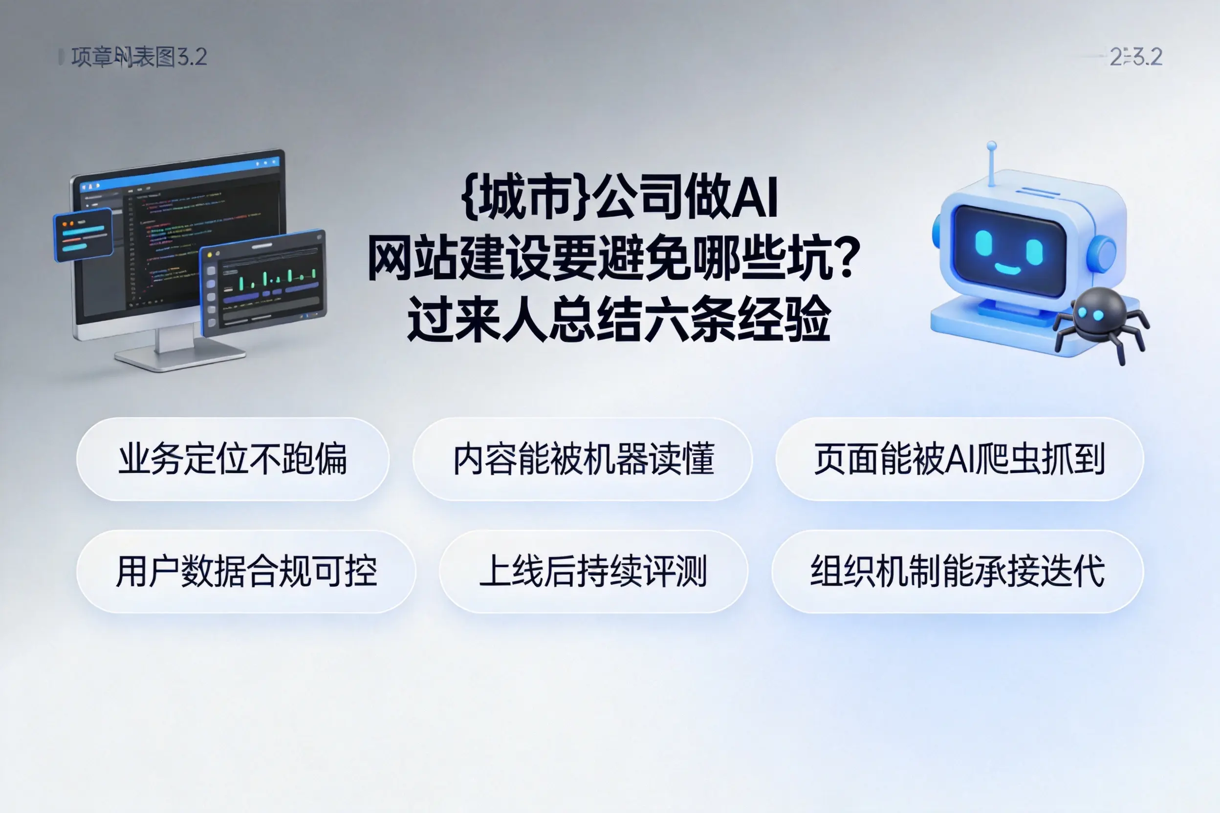 运城公司做AI网站建设要避免哪些坑?过来人总结六条经验