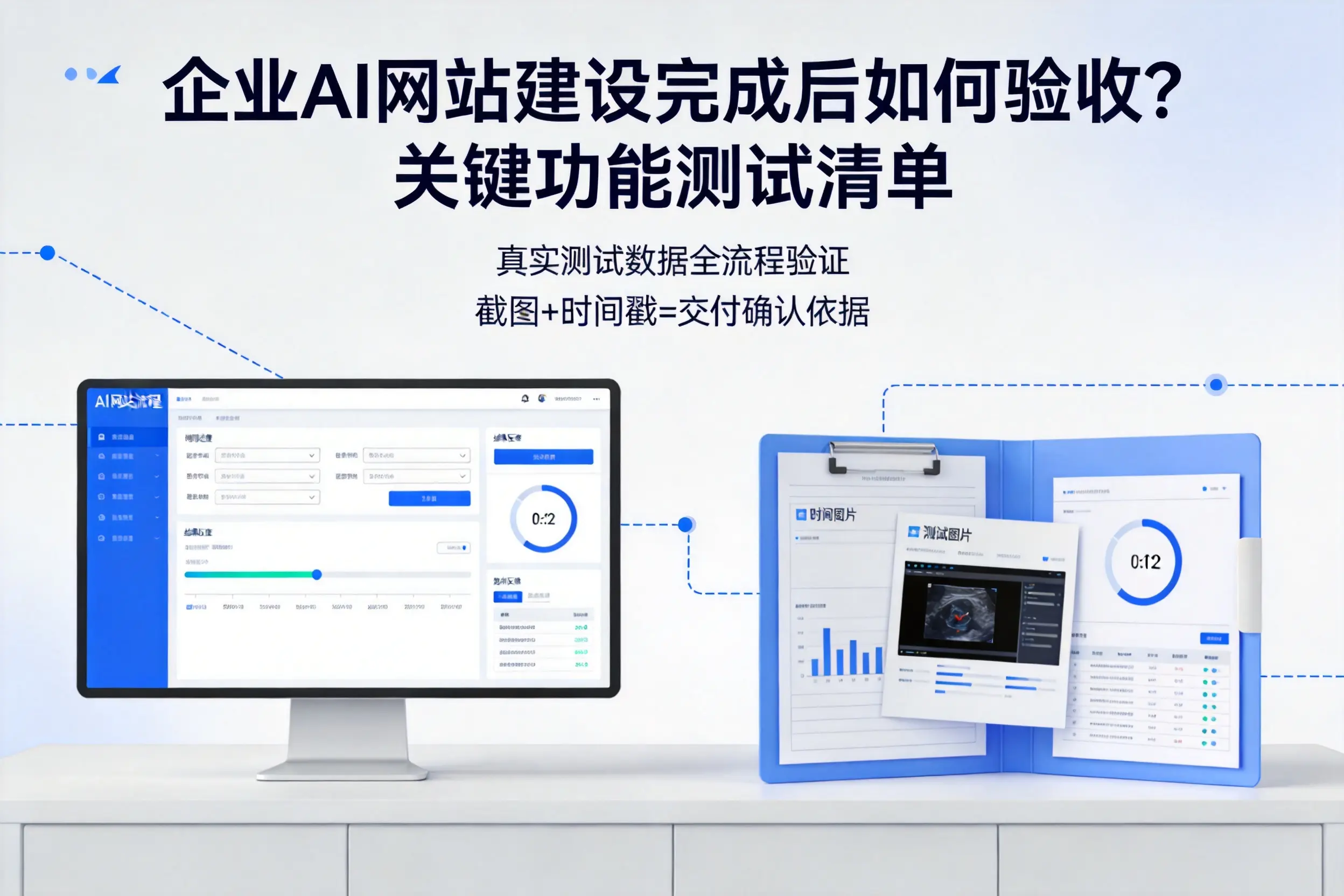 运城企业AI网站建设完成后如何验收?关键功能测试清单