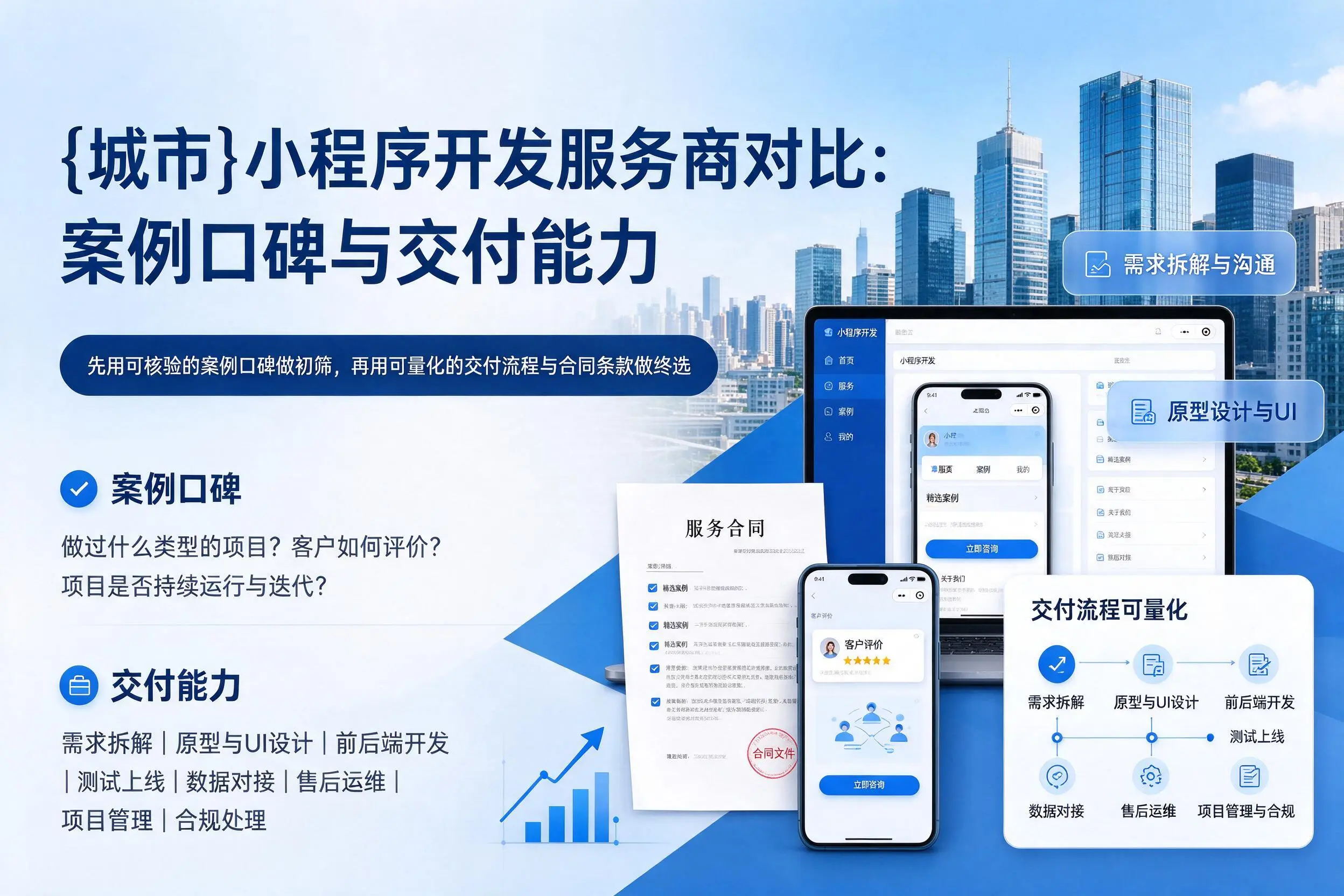 运城小程序开发服务商对比:案例口碑与交付能力