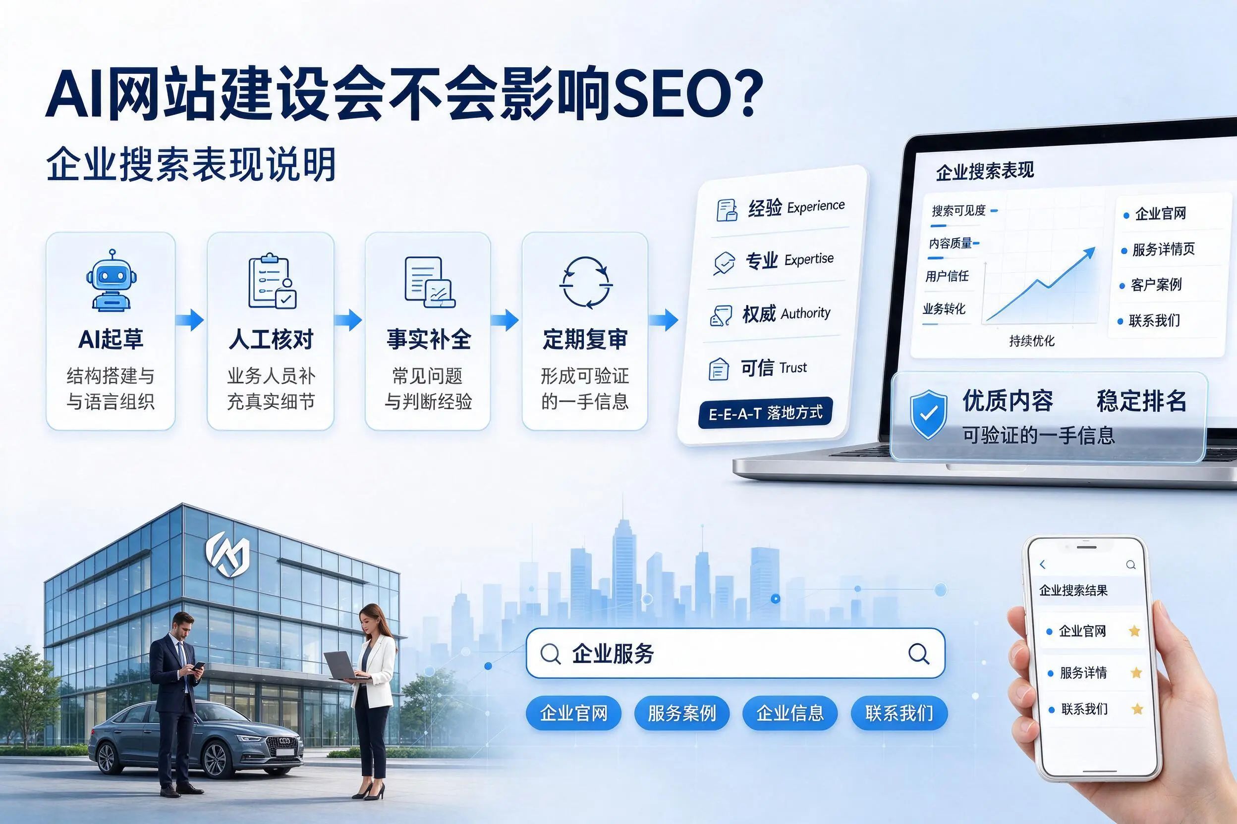 AI网站建设会不会影响SEO?运城企业搜索表现说明